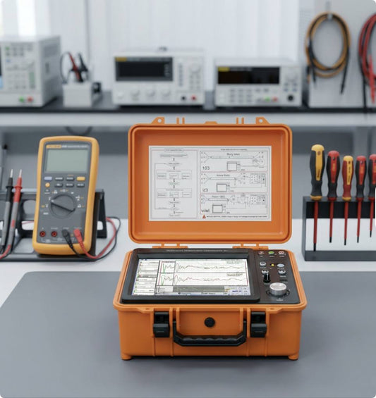 A10 Cable Fault Flash Tester - High Precision TDR
