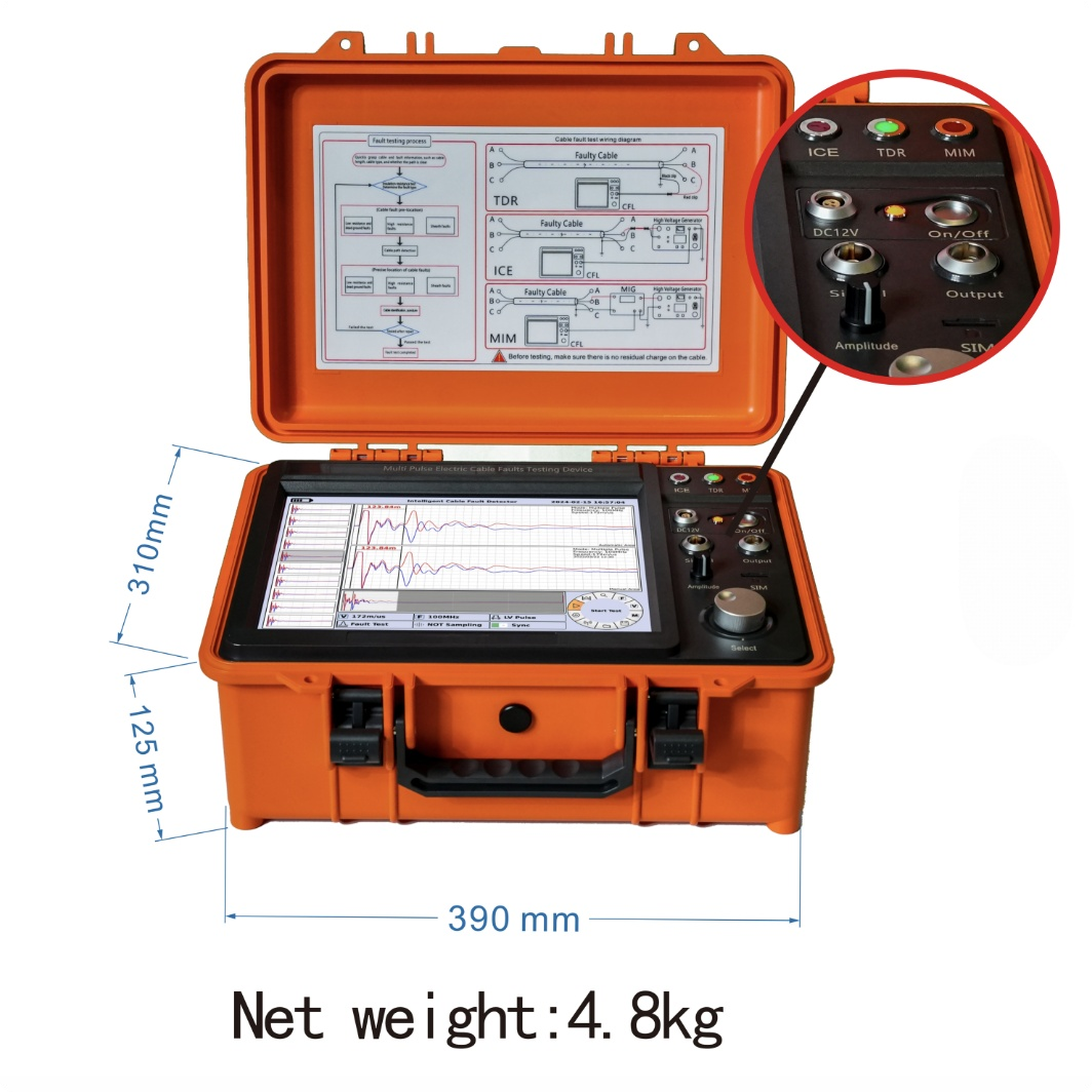 A10 Cable Fault Flash Tester - High Precision TDR