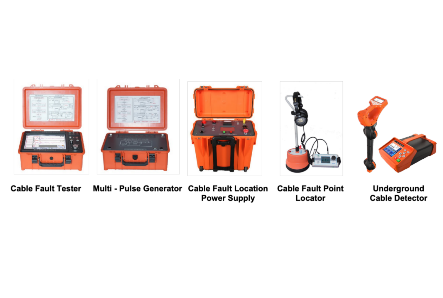 Product Page: Portable Cable Fault Test Systems (Standard / 380V-35KV/ live / non-live)