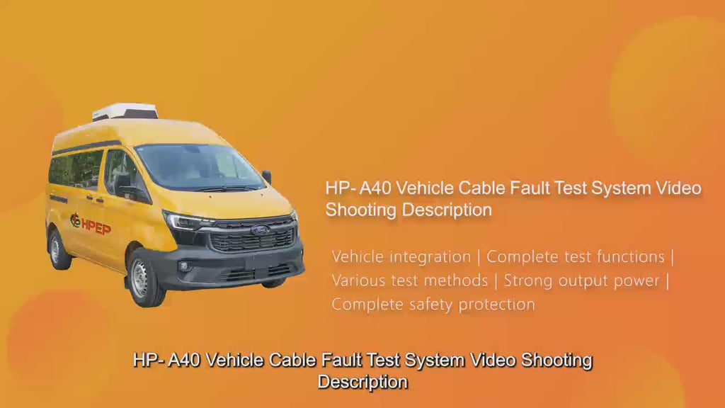 A40 Vehicle-Mounted Cable Fault Test System