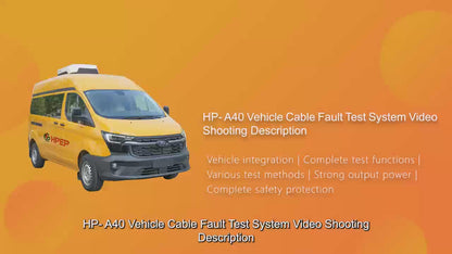 A40 Vehicle-Mounted Cable Fault Test System